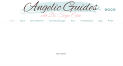 Desktop Screenshot of angelic-guides.com
